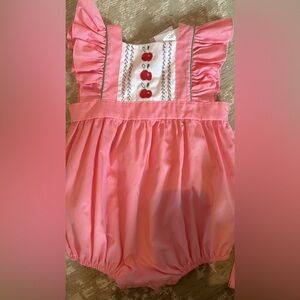 NWT Proper Peony Apple Bubble 12month